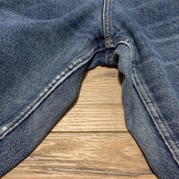 Tommy Hilfiger Denim Blue Jeans 40 x 32 Baggy Flag 90s Retro Y2K Vintage VTG - Picture 11 of 12
